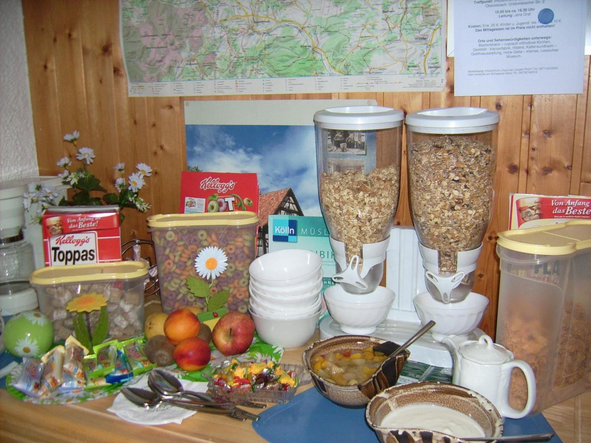 Gaestehaus Hochrhoenblick Schönau an der Brend المظهر الخارجي الصورة