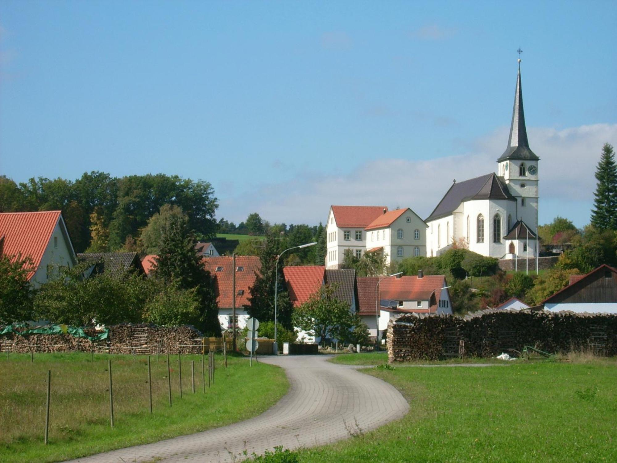 Gaestehaus Hochrhoenblick Schönau an der Brend المظهر الخارجي الصورة