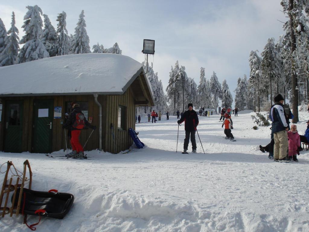 Gaestehaus Hochrhoenblick Schönau an der Brend المظهر الخارجي الصورة
